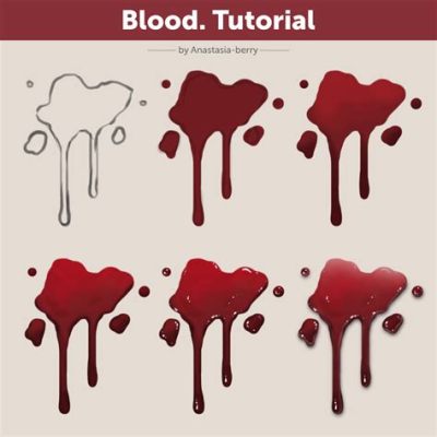 How to Draw Blood Art: Exploring the Enigma of Visual Narratives