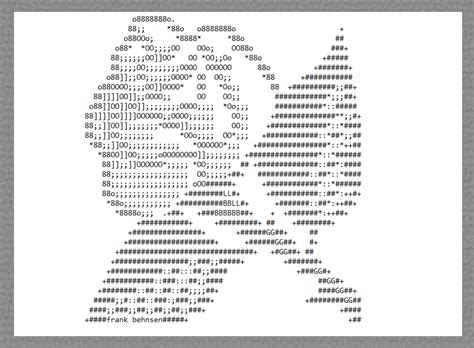 how to make ascii art and the importance of simplicity in visual communication