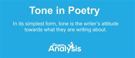 in the context of poetry, what is the best definition of tone? exploring the multifaceted nature of poetic expression