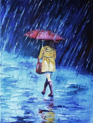 Painting When It's Raining: An Insightful Artistic Perspective